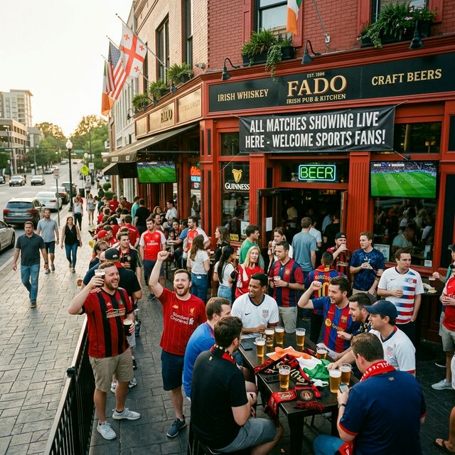 Fado Irish Pub exterior